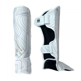 Joya Kickboxing shinguard- White/Gold