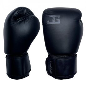 Alternative view of KICK-BOXING GLOVE THAI LEATHER- BLACK/BLACK
