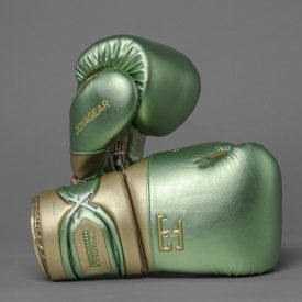 Alternative view of Joyagear Performance V2 Laces Boxing Gloves Green/Gold