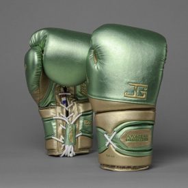 Joyagear Performance V2 Laces Boxing Gloves Green/Gold
